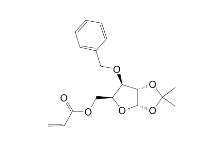 3-O-BENZYL-5-O-ACRYLOYL-1,2-O-ISOPROPYLIDENE-ALPHA-D-XYLOFURANOSE