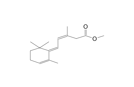 3-PENTENOIC ACID, 3-METHYL-5-(2,6,6-TRIMETHYL-2-CYCLOHEXEN-1-YLIDENE)-METHYL ESTER