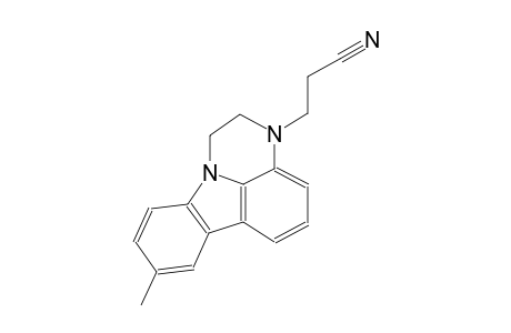 3-(8-methyl-1,2-dihydro-3H-pyrazino[3,2,1-jk]carbazol-3-yl)propanenitrile