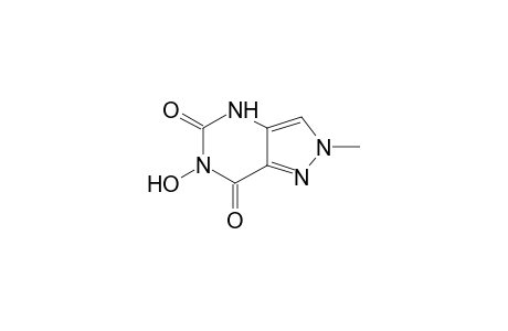 6-hydroxy-2-methyl-2H-pyrazolo[4,3-d]pyrimidine-5,7(4H,6H)-dione