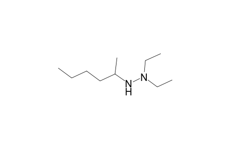 Hydrazine, 1,1-diethyl-2-sec-hexyl-