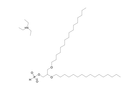 TRIETHYLAMMONIUM-1,2-DIHEXADECYL-GLYCEROL-3H-PHOSPHONATE