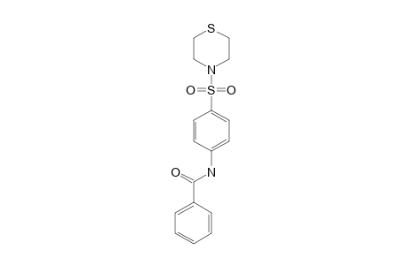 N-[4-(THIOMORPHOLINO-SULFONYL)-PHENYL]-BENZAMIDE;LASSBIO-1446