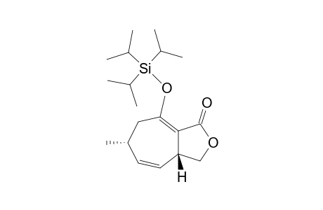 (3aR,6R)-8-[Tri(isopropyl)silanyloxy]-6-methyl-3,3a,6,7-tetrahydrocyclohepta[c]furan-1-one