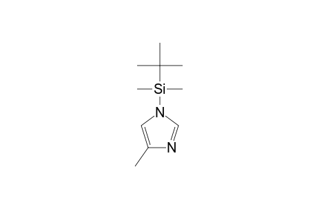 N-(TERT.-BUTYL-DIMETHYLSILYL)-4-METHYLIMIDAZOLE