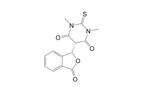 1,3-DIMETHYL-5-(3'-OXO-1',3'-DIHYDROISOBENZOFURAN-1'-YL)-2-THIOBARBITURIC_ACID;KETO-FORM