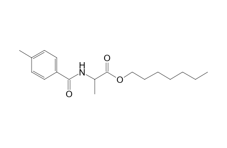 l-Alanine, N-(p-toluoyl)-, heptyl ester