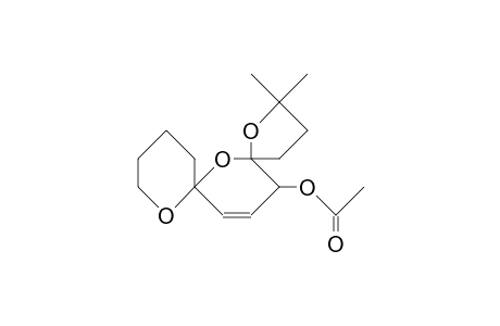 15-Acetoxy-2,2-dimethyl-1,6,8-trioxadispiro[4.1.5.3]pentadec-13-ene