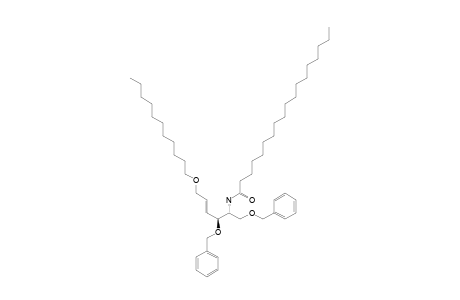 (E)-1,3-DI-O-BENZYL-2,4,5-TRIDEOXY-2-[(OCTADECANOYL)-AMINO]-6-O-UNDECYL-D-ERYTHRO-HEX-4-ENITOL