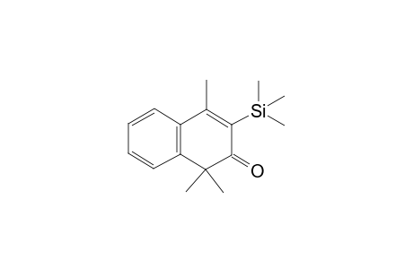 1,1,4-Trimethyl-3-(trimethylsilyl)naphthalen-2(1H)-one