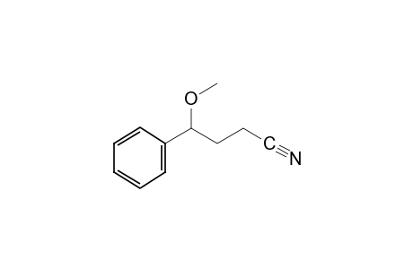 BUTYRONITRILE, 4-METHOXY-4-PHENYL-,