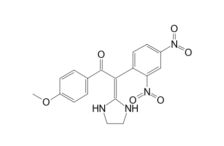 2-[(2,4-Dinitrophenyl)(4-methoxybenzoyl)methylene]imidazolidine