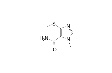 1-methyl-4-(methylthio)imidazole-5-carboxamide