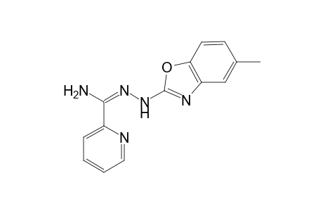 Picolinic acid - [N(1)-{2'-(5"-methylbenzoxazolyl)}amino} - hydrazone