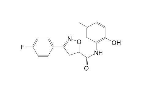 5-isoxazolecarboxamide, 3-(4-fluorophenyl)-4,5-dihydro-N-(2-hydroxy-5-methylphenyl)-