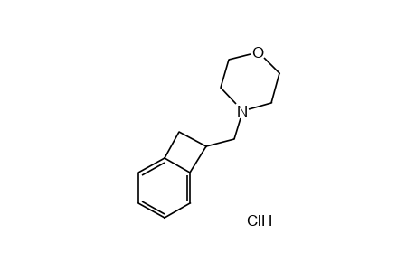 4-[(BICYCLO[4.2.0]OCTA-1,3,5-TRIEN-7-YL)METHYL]MORPHOLINE, HYDROCHLORIDE