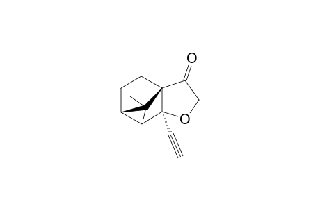 (1-S,5-S,7-R)-5-ETHYNYL-10,10-DIMETHYL-4-OXATRICYCLO-[5.2.1.0-(1.5)]-DECAN-2-ONE