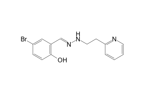 5-bromosalicylaldehyde, [2-(2-pyridyl)ethyl]hydrazone