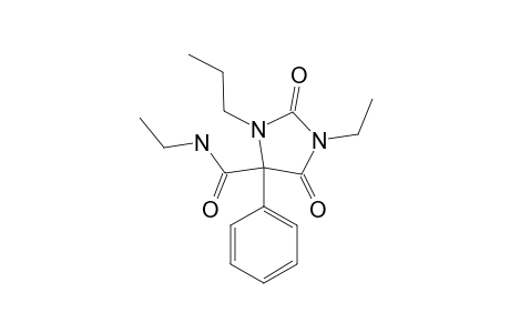 3-ETHYL-5-ETHYLCARBAMOYL-5-PHENYL-1-PROPYLHYDANTOIN