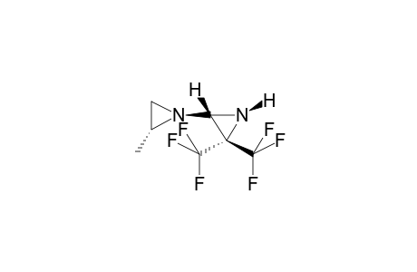 TRANS-2-(2-METHYLAZIRIDINO)-3,3-BIS(TRIFLUOROMETHYL)AZIRIDINE (ISOMER2)