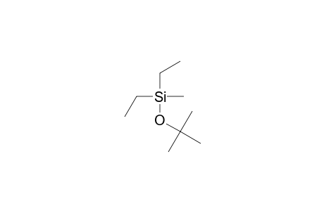 Silane, (1,1-dimethylethoxy)diethylmethyl-