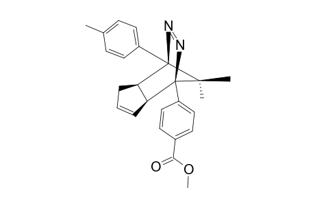 #7J;(1-ALPHA,4-ALPHA,4A-ALPHA,7A-ALPHA)-4,4A,7,7A-TETRAHYDRO-8,8-DIMETHYL-1-(4'-METHYLPHENYL)-4-(4''-CARBOMETHOXYPHENYL)-1,4-METHANO-1H-CYCLOPENTA-[D]-PYRIDAZIN