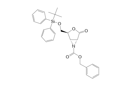 (1R,4S,5S)-6-(BENZYLOXYCARBONYL)-4-[(TERT.-BUTYLDIPHENYLSILYLOXY)-METHYL]-3-OXA-6-AZA-BICYCLO-[3.1.0]-HEXAN-2-ONE