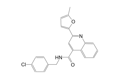 N-(4-chlorobenzyl)-2-(5-methyl-2-furyl)-4-quinolinecarboxamide