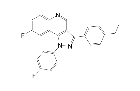 3-(4-ethylphenyl)-8-fluoro-1-(4-fluorophenyl)-1H-pyrazolo[4,3-c]quinoline