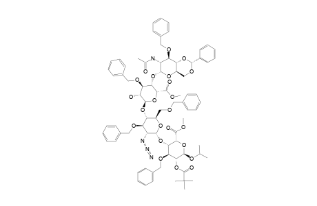 #20;METHYL-[ISOPROPYL-O-(2-ACETAMIDO-3-O-BENZYL-4,6-O-BENZYLIDENE-2-DEOXY-ALPHA-D-GLUCOPYRANOSYL-(1->4)-O-(METHYL-3-O-BENZYL-ALPHA-L-IDOPYRANOSYLURONATE-(1->4)