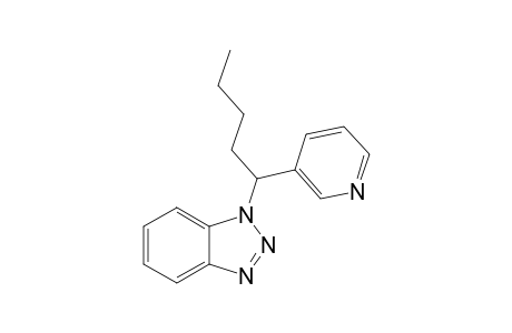 3-[1-(BENZOTRIAZOL-1-YL)-PENTYL]-PYRIDINE