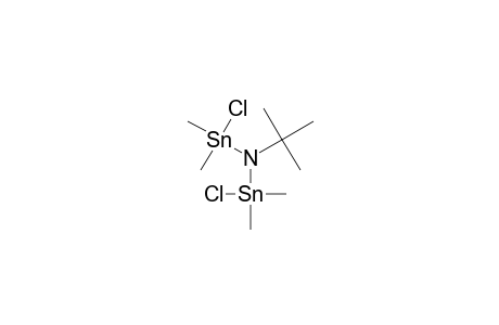 TERT.-BUTYL-BIS-(CHLORODIMETHYLSTANNYL)-AMINE