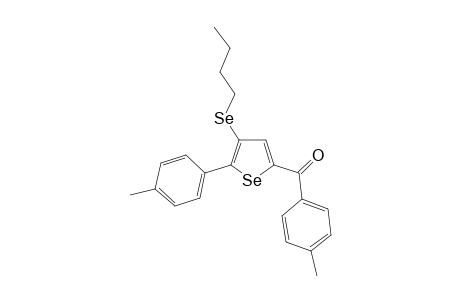 (4-(Butylselanyl)-5-(p-tolyl)selenophen-2-yl)(p-tolyl)methanone