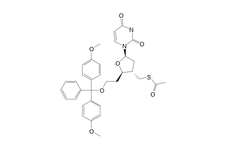 1-[(2R,4R,5R)-4-ACETYLTHIOMETHYL-5-[2-(4,4'-DIMETHOXYTRIPHENYLMETHOXY)-ETHYL]-TETRAHYDROFURAN-2-YL]-URACIL