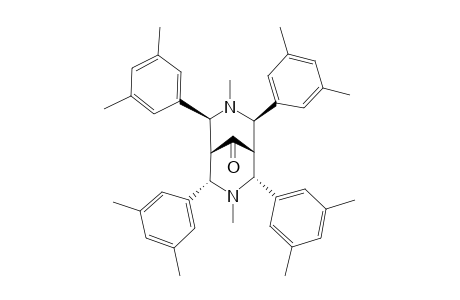 2,4,6,8-TETRAKIS-(3,5-DIMETHYLPHENYL)-N,N'-DIMETHYL-3,7-DIAZABICYCLO-[3.3.1]-NONAN-9-ONE