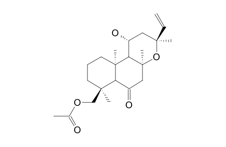 ENT-18-ACETOXY-11-BETA-HYDROXY-6-OXOMANOYL-OXIDE