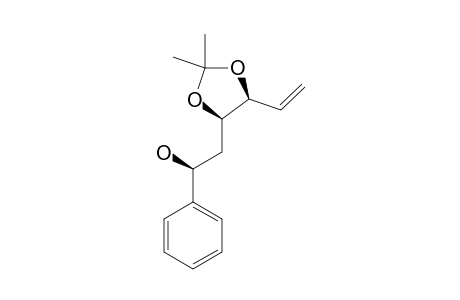 (1S*,3R*,4S*)-2-(2,2-DIMETYHL-5-VINYL-[1,3]-DIOXOLAN-4-YL)-1-PHENYL-ETHANOL