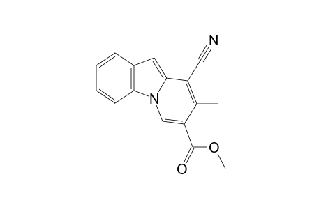 9-cyano-8-methyl-pyrido[1,6-a]indole-7-carboxylic acid methyl ester