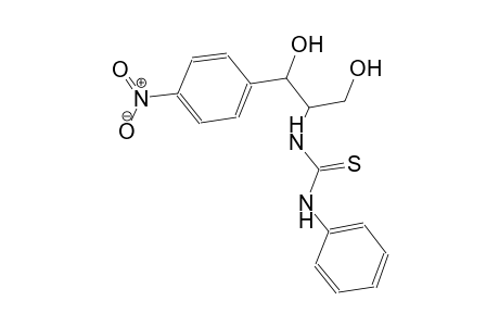 N-[2-hydroxy-1-(hydroxymethyl)-2-(4-nitrophenyl)ethyl]-N'-phenylthiourea