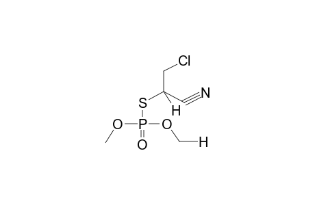 O,O-DIMETHYL-S-(BETA-CHLORO-ALPHA-CYANOETHYL)THIOPHOSPHATE