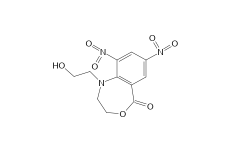 7,9-DINITRO-1-(2-HYDROXYETHYL)-1,2,3,5-TETRAHYDRO-4,1-BENZOXAZEPIN-5-ONE