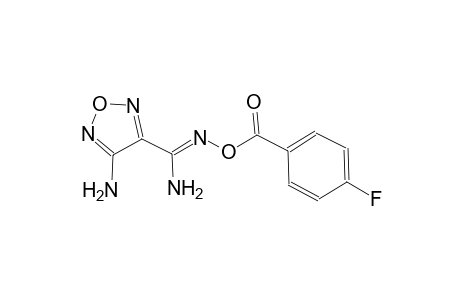 4-amino-N'-[(4-fluorobenzoyl)oxy]-1,2,5-oxadiazole-3-carboximidamide