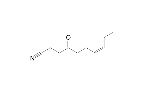 7-Decenenitrile, 4-oxo-, (Z)-