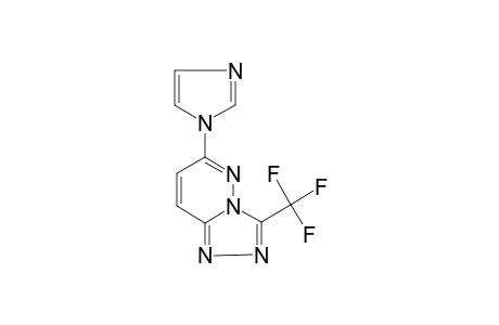 6-(1H-imidazol-1-yl)-3-(trifluoromethyl)[1,2,4]triazolo[4,3-b]pyridazine