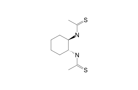 N-[(1R,2R)-2-(thioacetylamino)cyclohexyl]thioacetamide