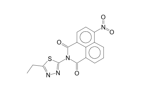 2-(5-Ethyl-1,3,4-thiadiazol-2-yl)-6-nitro-1H-benzo[de]isoquinoline-1,3(2H)-dione