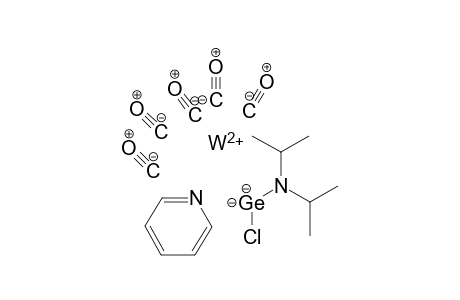 Pentacarbonyl[chloro(diisopropylamino)(pyridine)germylene]tungsten(0)