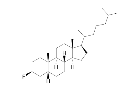 3.beta.-Fluoro-5.beta.-cholestane