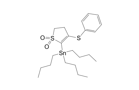 3-Phenylthio-3-tributylstannyl-2-sulfolene