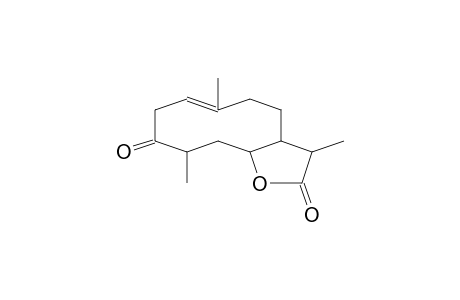 CYCLODECA[b]FURAN-2,9(3H,4H)-DIONE, 3a,5,8,10,11,11a-HEXAHYDRO-3,6,10-TRIMETHYL-